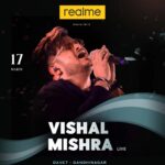 Vishal Mishra Instagram - The Multi Award Winner, Composer and Singer of Songs 'Kaise Hua', 'Phela Pyar', 'Aaj Bhi', 'Teri Hogayiyan', 'Nai Lagda' and Many More.... Get ready to feel the beat, the rhythm, and the soul of the music. From the moment they step onto the stage, you'll be transported to another world, where every note, every chord, and every lyric will take you on a journey you'll never forget! Presenting you the 3rd artist of Synapse 23’ one and only Vishal Mishra on 17th of March at DAIICT. @realmeindia presents VISHAL MISHRA . . . Designer: @yash_chaudhari97 . . . #Synapse23 #synapse #DAkaTyohaar #daiict #etéreoentrudo #vishalmishra #naachonaacho #rrr #phelapyar #realme10proSeries #CurveInMusic #realmeCampusParty #EverythingCurved #realmeIndia #sprinklr #musicnight #concert #nailagda