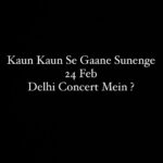 Vishal Mishra Instagram - Bataiye,Tayyari Karke Ayenge 😃 ticket link in bio . #pehlebhimainindiatour #delhi
