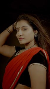 Vishnupriyaa bhimeneni Instagram - For the love of @sreeleela14 & @sekharmaster ❤️❤️❤️❤️❤️❤️❤️❤️ ND also the massy beats ❤️❤️❤️ 💃💃💃 Saree : @maramsclothing_official @priyareddy_baddigam Vc: @nagasai_pasumarthi Studio: @hydance.in #vishnupriyaabhimeneni #kurchimadathapetti #instareels #trending #gunturkaram🌶️