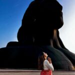 Vithika Sheru Instagram - Mesmerizing creation by @isha.foundation @adiyogi.official PC - @yadhaarth9 Customized outfit by - @anasuyacouture