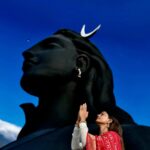 Vithika Sheru Instagram - Mesmerizing creation by @isha.foundation @adiyogi.official PC - @yadhaarth9 Customized outfit by - @anasuyacouture