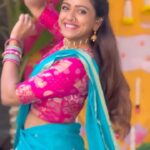 Vithika Sheru Instagram - How Can I Miss Doing This Transition 🙈 In My Fav Attire - @bhargavikunam Chocker - @alluringaccessories.a2 . . VC - @actorvenky thanks raa 🫶🏽