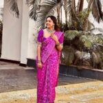 Vithika Sheru Instagram - May All The Evil Get Burnt Let The Devine Lighten Up. Happy Bhogi ❤️ . Saree - @house_of_aakriti Jewellery- @alluringaccessories.a2