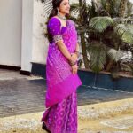 Vithika Sheru Instagram - May All The Evil Get Burnt Let The Devine Lighten Up. Happy Bhogi ❤️ . Saree - @house_of_aakriti Jewellery- @alluringaccessories.a2