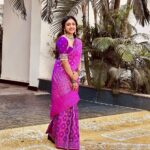 Vithika Sheru Instagram - May All The Evil Get Burnt Let The Devine Lighten Up. Happy Bhogi ❤️ . Saree - @house_of_aakriti Jewellery- @alluringaccessories.a2