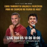 Vitor Belfort Instagram - Quem cria uma criança no mundo de hoje tem que estar sempre muito atento a tudo que acontece ao redor dela. Tudo é muito acessível, tudo parece muito simples, mas na verdade a educação está cada dia mais complexa. Cabe a nós, pais, fazermos tudo que está ao nosso alcance para ensinar valores, princípios e criar adultos dignos. Quinta-feira tem LIVE com meu amigo @nikolasferreiradm 🔔 Ativa o lembrete pra assistir esse bate-papo!