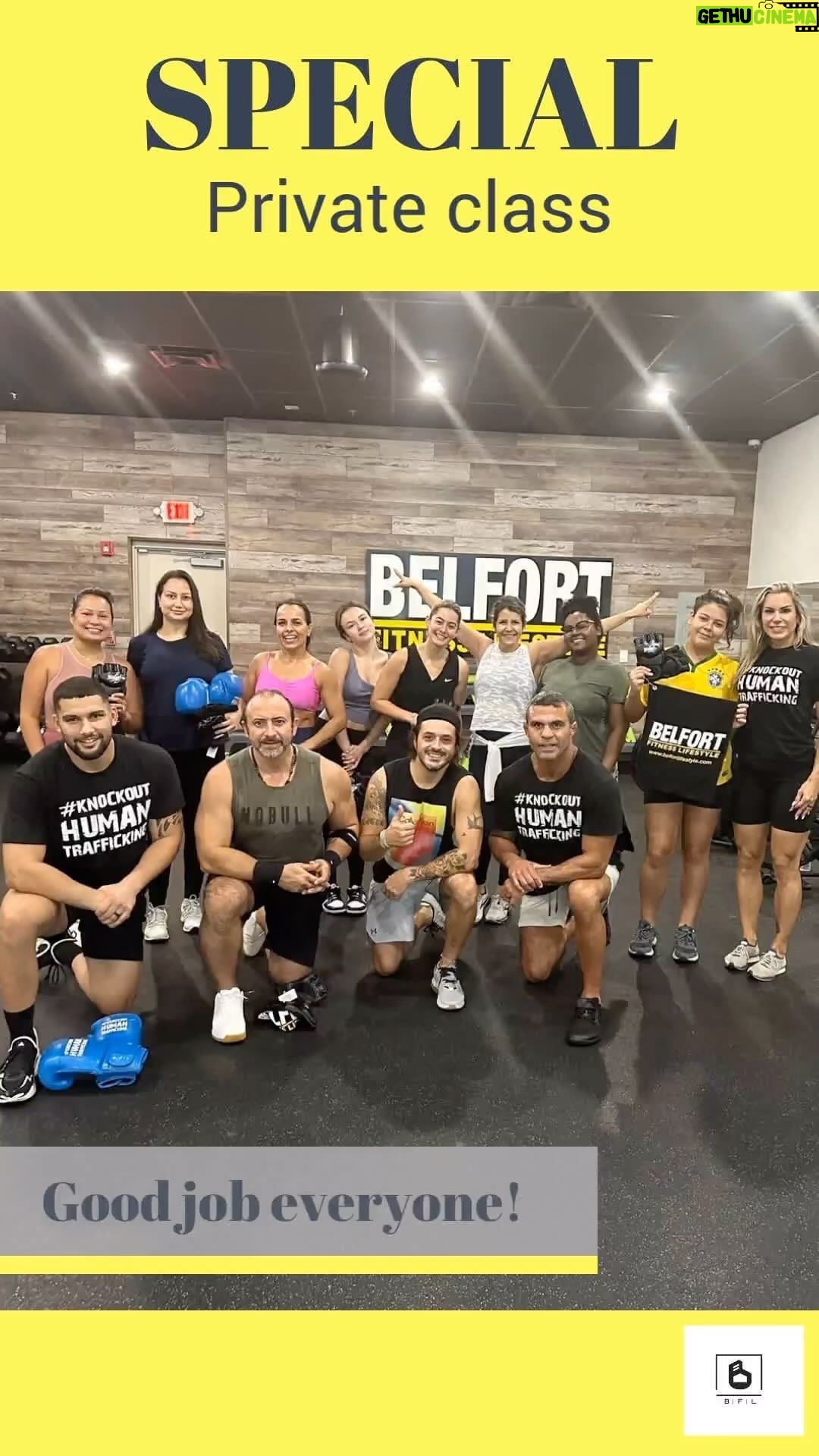 Vitor Belfort Instagram - We want to take a moment to express our heartfelt gratitude to each and everyone who joined @vitorbelfort special private class 👏👏 You took the initiative to learn some important skills, and boy, did you do an amazing job!! 👏👏 From mastering those powerful punches to learning those moves in front of the bag, you’ve all shown incredible determination and focus 💪💪 @belfortfitnesslifestyle we learn to push through challenges, overcome obstacles and believe in ourselves. THAT’S WHAT CHAMPIONS ARE MADE OF!! 💪💪 So to each, and everyone of you, we want to say a massive THANK YOU ! You’ve proven that the right mindset and a little bit of hard work, anything is possible. This is just the beginning of our journey! ▪️Keep practicing ▪️Keep pushing ▪️Keep striving for greatness You’ve what it takes to reach new heights!! 💪👏💛 Belfort Fitness Lifestyle