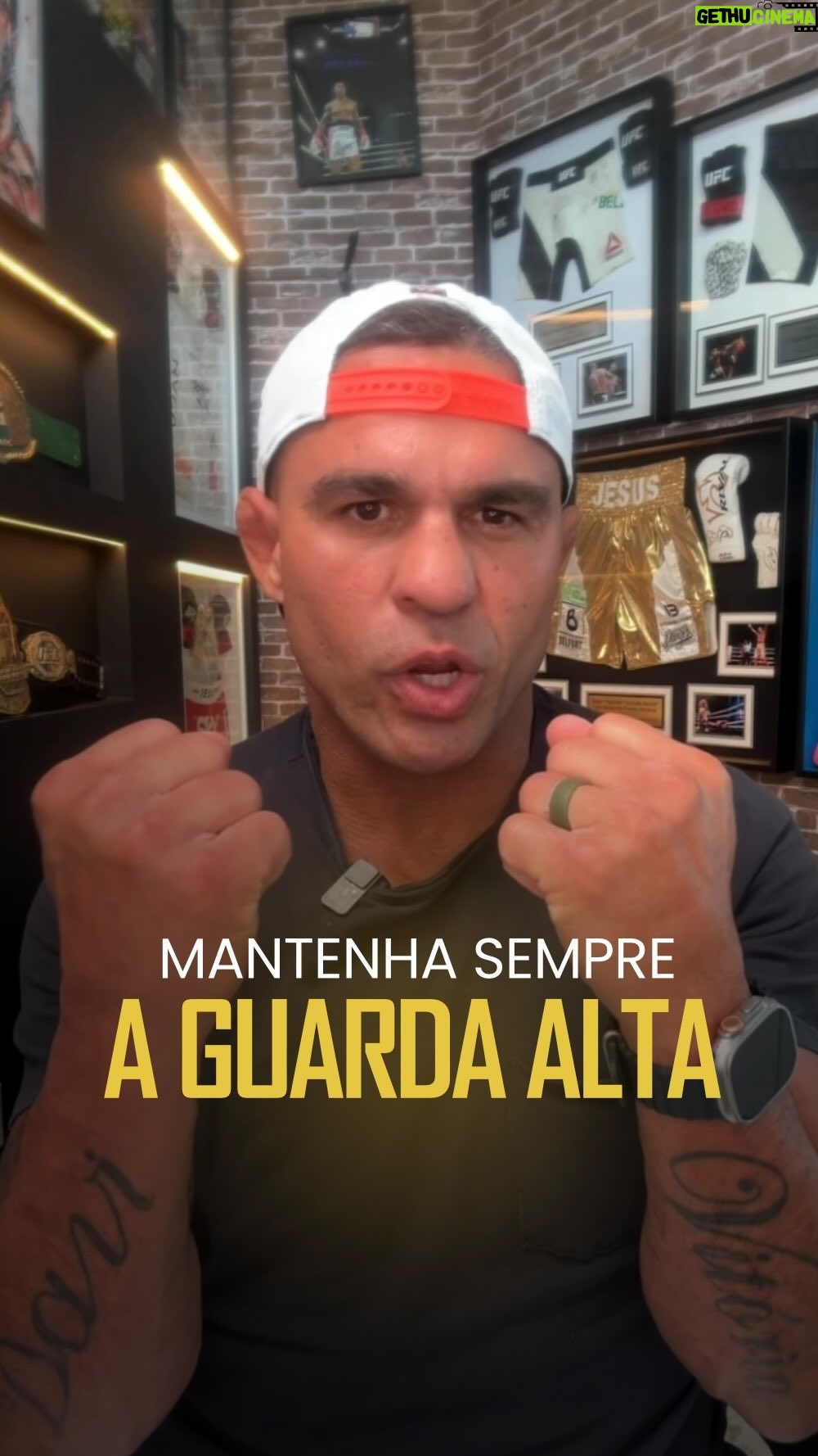 Vitor Belfort Instagram - Estamos vivendo uma época de batalhas diárias reais e espirituais. Lembre-se de se proteger sempre e proteger sua família e princípios a todo custo.. Não permita que os maus entrem na sua mente disfarçados de boas intenções, pois Deus é o único a quem você deve obedecer. // We are living in a time of daily battles, real and spiritual. Remember to always protect yourself and your family and principles at all costs. Do not allow evil people to enter your mind disguised as good intentions, because God is the only one you must obey. #godfirst #life #motivation #awareness #war