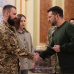 Volodymyr Zelenskyy Instagram – Сьогодні маю честь передати сертифікати на квартири ще 30 Героям України й родинам загиблих Героїв. Це воїни Збройних Сил України, нашої Національної гвардії – сержанти, старші лейтенанти, капітани, майори, підполковники, полковники. 

Справжня памʼять про героїв завжди базується на двох елементах: на відчутті вдячності та шани до всього, що зроблено заради держави й людей.

Україна ніколи не втратить цього відчуття і завжди буде вдячною, завжди шануватиме своїх героїв. Кожного й кожну, хто став на захист України. Усіх, хто став взірцевим воїном. Кожного, чий особистий вибір сміливості та чиї героїчні вчинки допомогли Україні вистояти на шляху незалежності. 

🇺🇦🇺🇦🇺🇦
____

Today I had the honor to hand over apartment certificates to 30 more Heroes of Ukraine and families of our fallen Heroes, the warriors of the Armed Forces of Ukraine and the National Guard, sergeants, senior lieutenants, captains, majors, lieutenant colonels, and colonels. 

The true memory of heroes is always based on two elements: the feeling of gratitude and respect for everything that has been done for the sake of the state and people.

Ukraine will never lose this feeling, will always be grateful, and will always honor its heroes. Each and every one who stood up for Ukraine. Everyone who became an exemplary warrior. Everyone whose personal choice of courage and heroic deeds helped Ukraine withstand on the path of defending its independence. 

🇺🇦🇺🇦🇺🇦