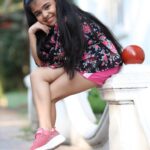 Vriddhi Vishal Instagram - ❤️❤️❤️ 📸 @vishal_kannan03 Makeover @gayathri_vishal03 #vriddhi #vriddhivishal #childartist #❤️ #dancingfamily