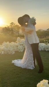 Vuthithorn Milintachinda Instagram - I wish you two love and happiness forever !!! @topnathasedh @opallis
