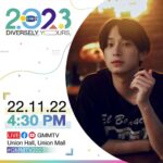Wachirawit Ruangwiwat Instagram – GMMTV 2023 
DIVERSELY YOURS,
.
COME JOIN US
22.11.22 | 4:30 PM
Watch the live streaming globally together on GMMTV Facebook and YouTube.

#GMMTV2023