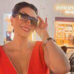Wafaa Amer Instagram – Thank you @united_group for the beautiful outstanding event ❤️
Thank you @j.oo_shades for the beautiful sunglasses 😎 
And definitely my jumpsuit dress from @be_my_guest_shopping ❤️🌺