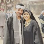 Wafaa Amer Instagram - جزيرة غمام مع ممثل من أهم زملاء الفن الجميل @fathyabdelwahabofficial