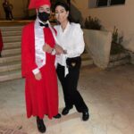 Wafaa Amer Instagram - كل سنة و أنت قلبي و روحي كل سنة و أنت طيب يا طيب كل سنة و أنت روحي يا رب أشوفك ناجح و فرحان دئما و محقق كل أحلامك سنة حلوة يا حبيبي @omarfawzyofficial