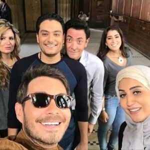 Wafaa Amer Instagram - من كواليس تصوير مسلسل "الطوفان"
