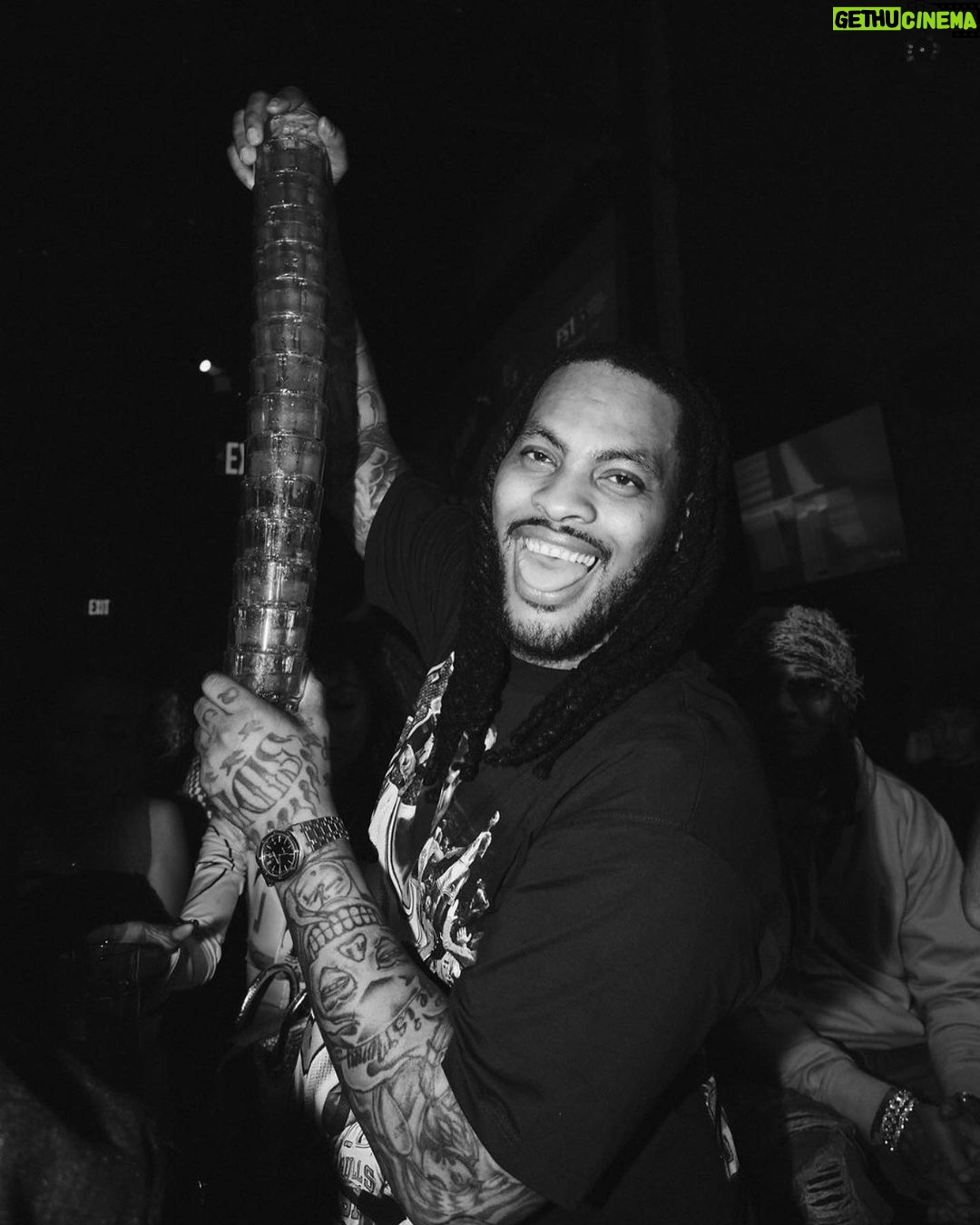 Waka Flocka Flame Instagram - I be smiling on the outside and drowning from tears of joy in the inside… Never had a plan b or a plan c life for me was always “figure it out”… it’s Wednesday go and phucking get it!!!