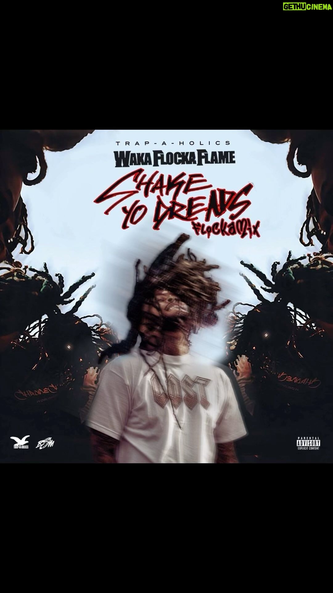Waka Flocka Flame Instagram - So this what they want right!? Brand new @wakaflocka #ShakeYoDreads out now! They been asking for it so we gonna give it to em!! Link in bio!! #BSM #TrapTrapTrap #DamnSonWheredYouFindThis #RealTrapShit