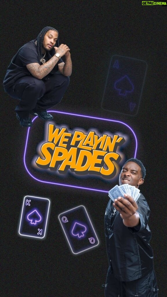 Waka Flocka Flame Instagram - Oh let’s do it! Come rock with me and @iamdesibanks on our new #podcast We Playin Spades. This podcast is all about what our guests or should I say opponents… bring to the table LITERALLY. We hearing what our opponents got goin on in they lives while battlin it out in a good ol’ game of #spades. So get ready as we jumping right into the fun with our first guest, Mr. Wild n’ Out himself @nickcannon ‼️Tune into the first episode to hear what Nick has been investing in and hear first about his new projects coming up, including a brand new show called “Future Superstars”. Get ready to laugh and learn and dive in with yo favorite celebs… Listen to #WePlayinSpades now and ad-free on Wondery+ and watch the full episode on the @wonderymedia @YouTube channel premiering 10/2! #WePlayinSpades #podcasts