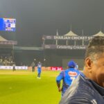 Waluscha De Sousa Instagram - The first match of the season and what a start! 🏏 @cclt20 @mumbaiheroesofficial #celebritycricketleague #ccl #ccl2024 @zeeshansiddique @babasiddiqueofficial @aadu_adil @anoopmamtani @iamelnaaz @ashkaurc Sharjah Cricket Stadium