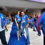 Waluscha De Sousa Instagram - The first match of the season and what a start! 🏏 @cclt20 @mumbaiheroesofficial #celebritycricketleague #ccl #ccl2024 @zeeshansiddique @babasiddiqueofficial @aadu_adil @anoopmamtani @iamelnaaz @ashkaurc Sharjah Cricket Stadium