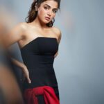 Wamiqa Gabbi Instagram - Last night was yummy 🍓 Thank you Universe for everything ✨ . Styled by - @mohitrai with @tarangagarwalofficial @teammrstyles Assisted by - @chahat_styles Outfit - @worldofasra Heels - @sana.k.official Photography - @tridevsudevan Hair - @reshammordani Makeup - @forum.gotecha