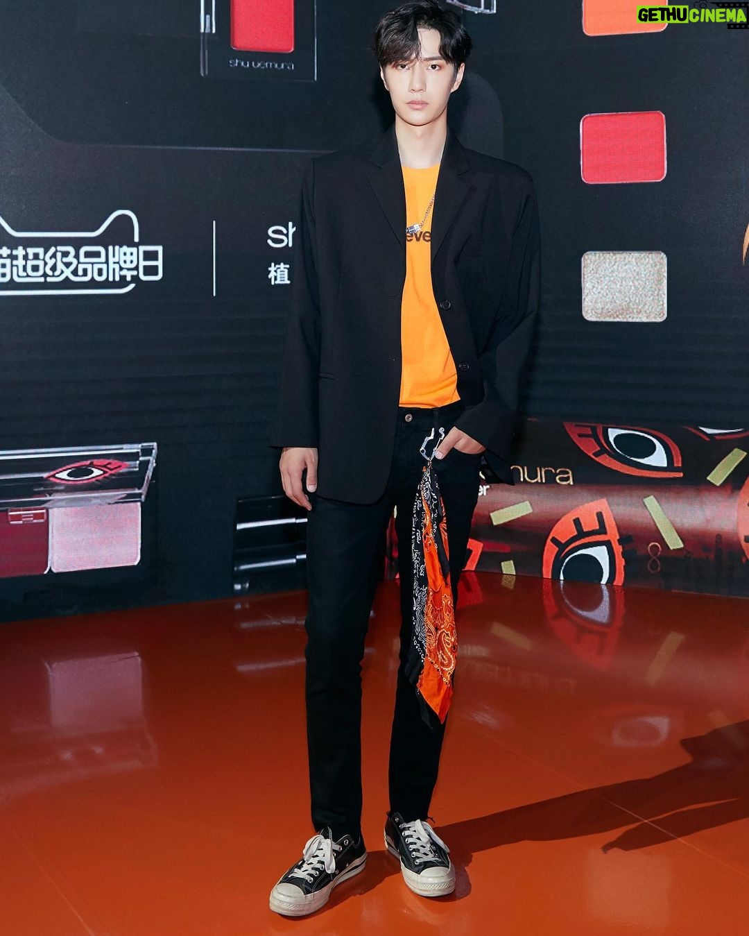 Wang Yibo Instagram - #shu uemura #international brand ambassador