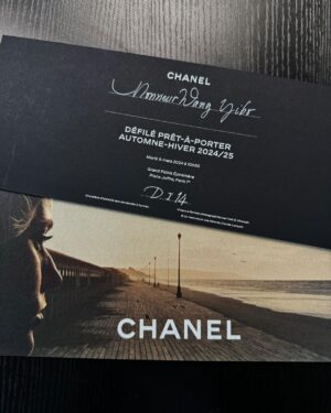 Wang Yi Bo Instagram - New CHANEL Fall-Winter 2024/25 Ready-to-Wear collection imagined by Virginie Viard, the allure in Deauville. 
#CHANELFallWinter #CHANELShow