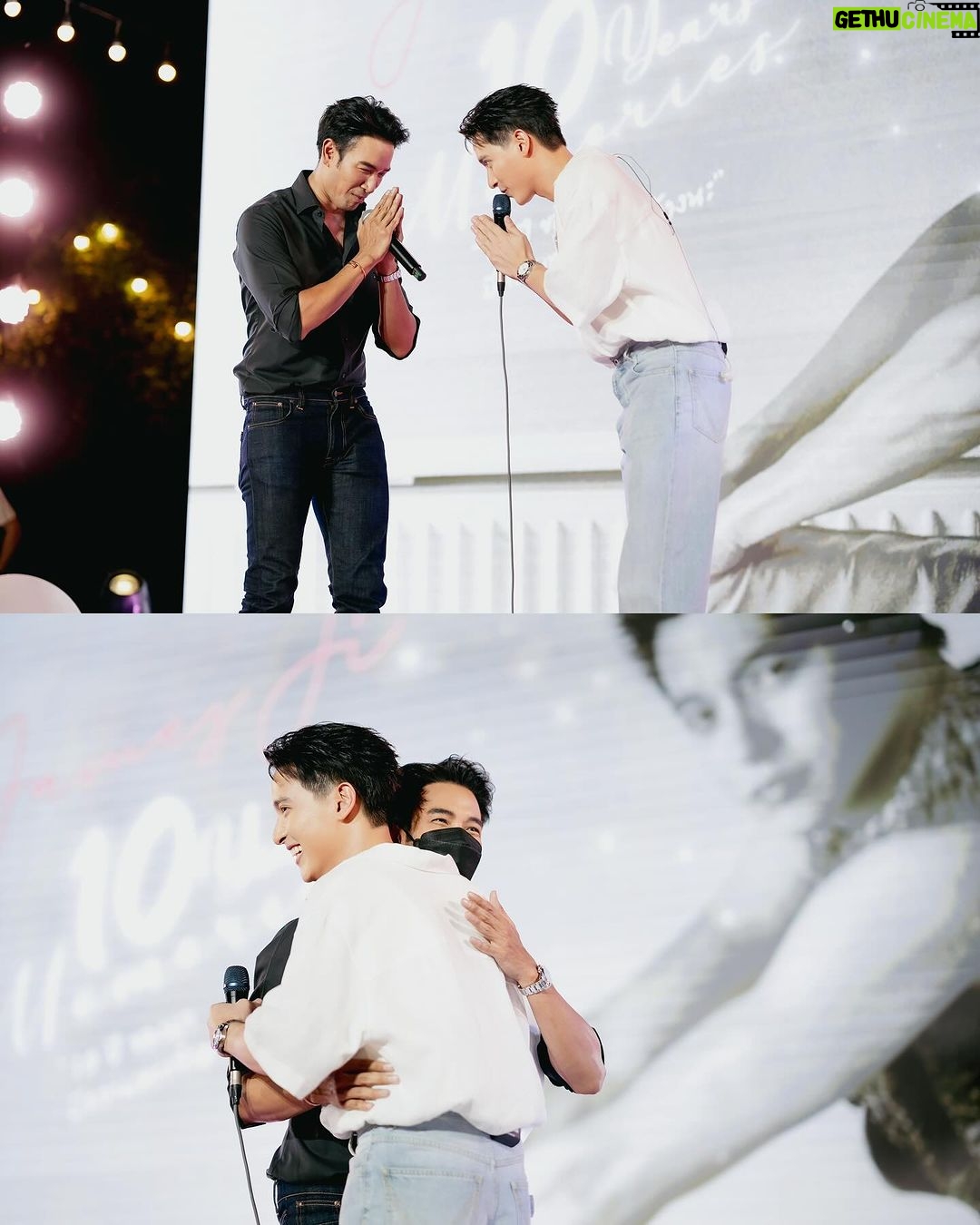 Warintorn Panhakarn Instagram - พี่ backstage ยกตู้ลมคนนั้น 😆❤️ #รับเชิญค่า @jirayu_jj