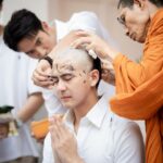 Warintorn Panhakarn Instagram – งานบวชดึกๆคงไม่เป็นไร 🤗 อนุโมทนากับเต้ยครับ ดีใจที่ได้พาไปบวชนะครับ 😌🙏🏼