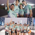 Warintorn Panhakarn Instagram - สนุกมาก ! Event งานวิ่งเช้าวันนี้ ที่น่าจะมีครั้งเดียวในชีวิตที่ได้วิ่งบนรันเวย์สุวรรณภูมิ วิ่งก่อนเครื่องบินวิ่งอีก !! แฮปปี้อบอุ่นมากเลยได้เจอพี่ๆเพื่อนๆ ❤️🤗 … เป้าหมายวันนี้คือ เวลาต้องดีกว่า 51.41 คือเวลารอบที่แล้ว แต่อาการบาดเจ็บรบกวน ถึงเวลาก็แปะเทปแล้วใส่ให้สุด … วิ่งไป 5 โลแรกใสๆไม่มีอาการ เข้าโลที่ 6 เริ่มตึงๆ ตึงไปได้ไม่ถึง 100 เมตร อาการก็มาเต็ม ! เซ็งมากเลยตอนนั้น ผมหยุดวิ่งแล้วก็เดินเลย กดนาฬิกาที่จับเวลาทิ้งไปเลยช่างมันล่ะ นอยอ่า เดินไปซักแปป คิดในใจ แม่งอีกไกลเหมือนกันนะ 555 ก็เลยค่อยๆจ๊อก อ๋อออ แวะทุกโต๊ะวางน้ำ โฉบน้ำไม่มีพลาด เพราะหยุดวิ่งเลยเดินตั้งใจหยิบดื่มตั้งใจราดหัวให้ชุ่ม 555 เข้าป้าย 3 โลสุดท้าย ก็เอาว่ะ กดนาฬิกาอีกรอบ แล้วกัดฟันไปให้สุดเพราะต้องหยุดที่กายภาพตอนจบอยู่ดี 😂 ใส่สุดแรงสลับเดินๆตลอด 3 โลสุดท้าย มีกำลังใจส่งเสียงมาเรื่อยๆ ไอ้เราก็แบบต้องทำแอคให้หน้าดูไม่เหนื่อย แต่ไม่รอดอ่ะ ใครจะไปรู้ ด้วยพลังจากเครื่องบินรันเวย์ข้างๆ พาขาพังๆของผมจบ Chip time … 50.07 ! วู้วววว โคตรจะสะใจตัวเองอ่ะ ! ขอบคุณที่อ่านมาจนถึงตอนนี้ครับ ขอบคุณทุกๆกำลังใจระหว่างทางนะฮะ 🙏🏼❤️ เจอกันงานหน้าไม่รู้เมื่อไหร่ 😂 พี่ถนัดแค่ 10 ครับ 😁 #17032024 #การวิ่งสอนให้รู้ว่าการซ้อมไม่เคยโกหกใคร #ห้าโลแรกกล้ามเนื้อพาไปห้าโลถัดไปหัวใจล้วนๆ #The3rdrunwaysuvarnabhumicharityrun ขอบคุณ #AOT ด้วยหัวใจครับ 😊❤️ .