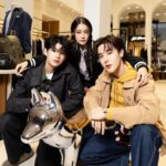 Weerayut Chansook Instagram - Festive vibes only! 🎁🎄🥳✨🦊❄️ @maisonkitsune @ppgroupthailand #maisonkitsunebangkok