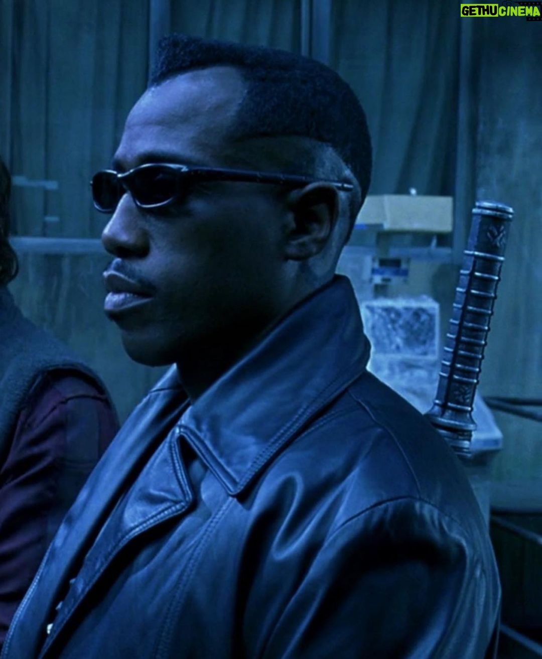 Wesley Snipes Instagram - Blade Approves 👏🏿 as the young ones say “she ate that up” great work @kobrakillem ⚔️ it’s a #DayWalkerKlique thing! #Blade