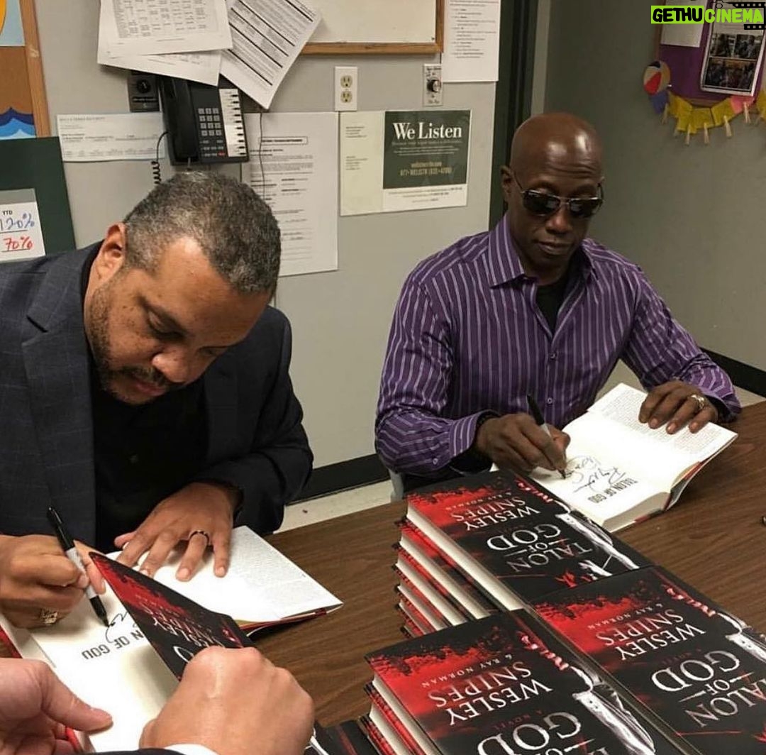 Wesley Snipes Instagram - Thank you for the continued positive reviews of my first book @talonofgod ππΏ this was a true labor of love and STILL HEARING today that you all love it means the world. THANK YOU! Should we do a T.O.G 2? π€ If you donβt have it, itβs available on Amazon. ππΏ #talonofgod
