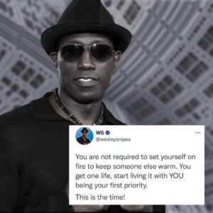 Wesley Snipes Instagram - Put that in ya back pocket! #WesleyWisdom