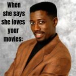 Wesley Snipes Instagram - Who’s going to tell her? 😂 Where’s my #DaywalkerKlique at? #Blade #JustJokes