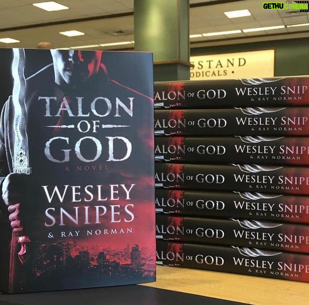 Wesley Snipes Instagram - Thank you for the continued positive reviews of my first book @talonofgod ππΏ this was a true labor of love and STILL HEARING today that you all love it means the world. THANK YOU! Should we do a T.O.G 2? π€ If you donβt have it, itβs available on Amazon. ππΏ #talonofgod
