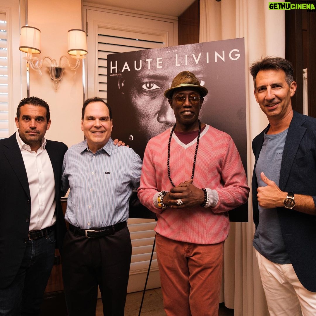Wesley Snipes Instagram - What a night! More photos from a great evening! Thank you to @hauteliving @sethsemilof @fxhotier @aprilirenedonelson & Mr.C Beverly Hills & everyone who made this night special 🙏🏿 Mr. C Beverly Hills