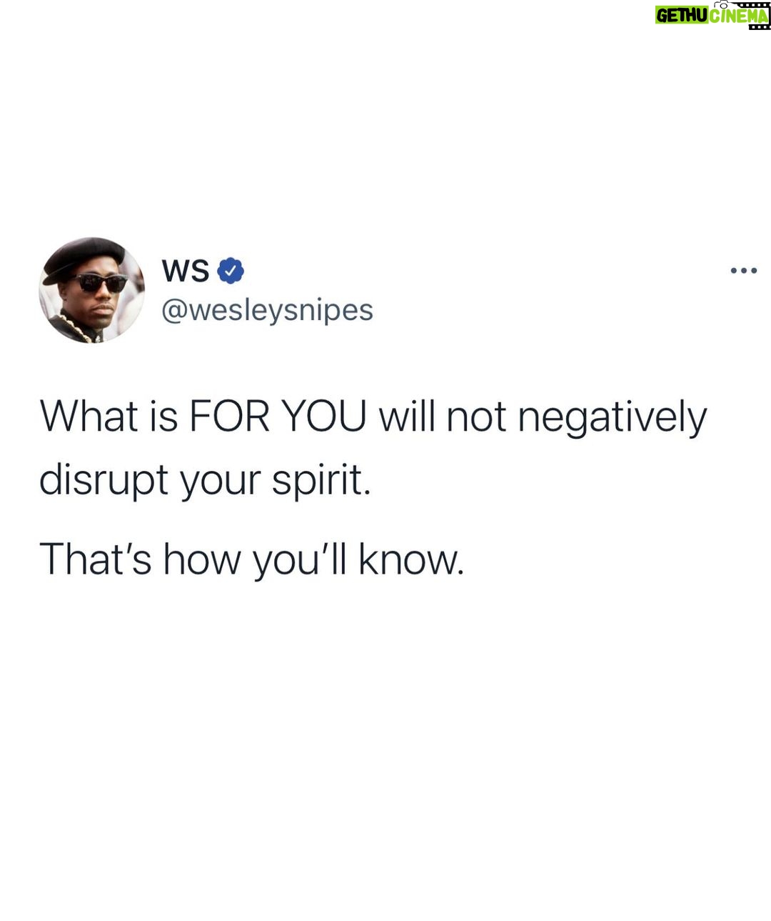 Wesley Snipes Instagram - But do you HEAR me?