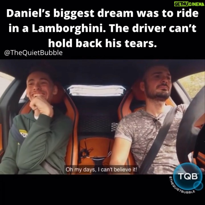 Wesley Snipes Instagram - This is the morning inspiration we all need 🙏🏿 Repost from @thequietbubble - When you’re done reading the caption, send Daniel some love on his page @miculgigantyt - Caption via @thequietbubble 💎 This is Daniel, he lives with cerebral palsy and has one BIG DREAM, to ride in a Lamborghini. After years of bullying, Daniel decided to start blogging in hopes of creating the friends he never made at home. The driver Andy received a message from Daniel and decided to make his dream of riding in a Lamborghini come true, but he did not know his story would bring him to tears. Watch as the driver tries hard to keep himself from falling apart as the tears flow down. We love you Daniel @miculgigantyt and THANK you Andy @andypopescuvlogs for taking the time to make someone’s dream come true. We are deeply inspired by this act of kindness and hope those of YOU watching this are also inspired to do something kind today. Please don’t be shy to send your love to Daniel @miculgigantyt 🤗... #thequietbubble #feelgoodstory #inspirationalstory #andypopescuvlogs #cerebralpalsyawareness #cerebralpalsy #actsofkindness #goodnews #inspirationalvideos #spreadlove #bekindtopeoplefornoreason