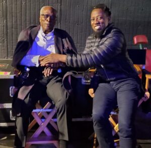 Wesley Snipes Instagram - How do I put into words the admiration and respect I have for @officialjohnamos? 🙏🏿 I am so deeply honored to have worked with you. 

Photo Credit: @paulyfilms00 

👑”Coming 2 America” is OUT NOW on Amazon Prime! #Coming2America

@amazonprimevideo @ZamundaRoyals 
#zamundaroyals #coming2america2 #comingtoamerica2 #eddiemurphy #wesleysnipes #generalizzi #izzidoesit #princeakeem #daywalkerklique #amazonprime #whoseauntieisthis #johnamos