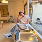 Wi Ha-jun Instagram - 운동 후 커피 ☕️