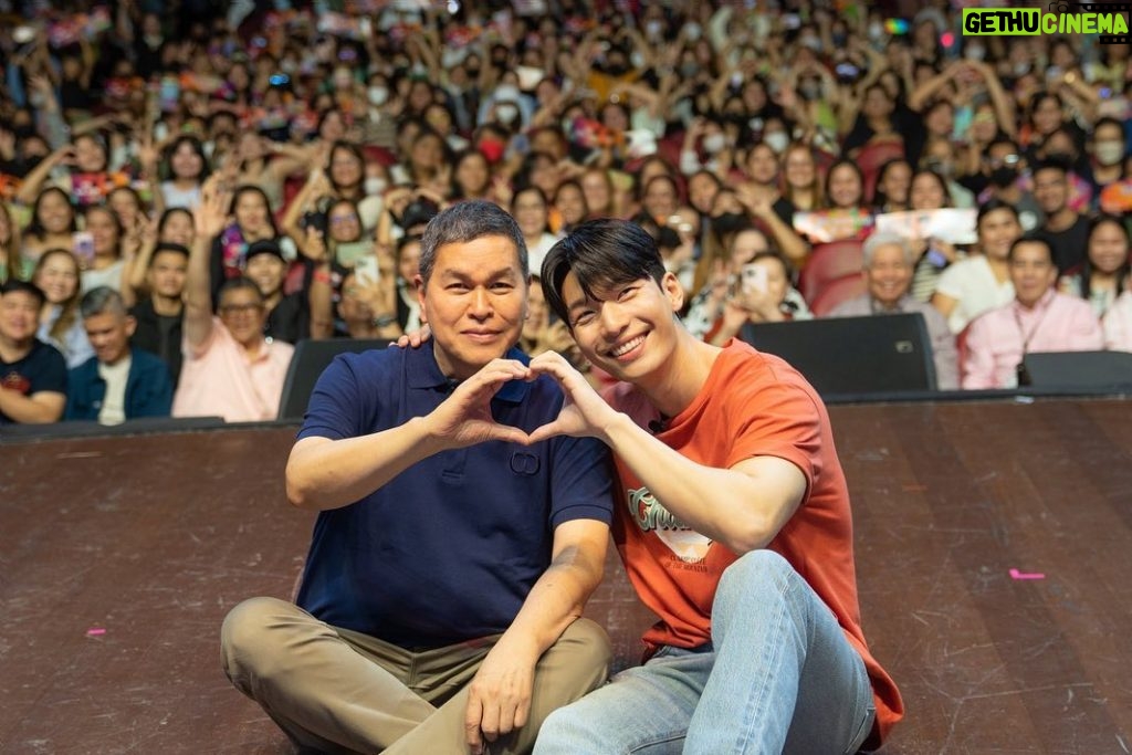 Wi Ha-jun Instagram - Thank you from the bottom of my heart and I love you my Fans in the Philippines🇵🇭💕mahal kita💕