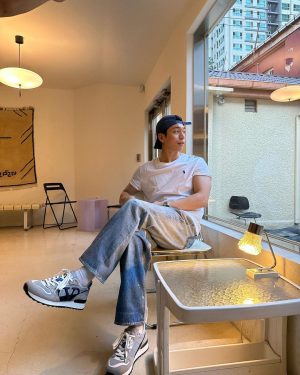 Wi Ha-jun Instagram - 운동 후 커피 ☕️