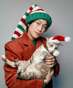 Wichapas Sumettikul Instagram - Merry Christmas 🎄 #christmas #cat