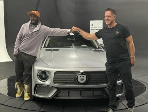 Will.i.am Instagram - Building this car with @ryan & @westcoastcustoms was a dream come true…learning how to lay carbon fiber was the best experience…helping the team and form parts was the best creative experience I’ve ever been apart of…and showing the finish results to @gorden.wagener was an honor…

Thank you @gorden.wagener for coming to my facility to #BEARwitness to our love and passion…

#innovationFORpurpose #will4amg