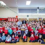 William, Prince of Wales Instagram - Great to be in Wrexham today First up, seeing the work of All Saints School, running their own brilliant Eisteddfodau. Before marking the 90th anniversary year of the Gresford mining disaster with a visit to the poignant memorial Braf bod yn Wrecsam heddiw. Yn gyntaf oll, awn i weld y gwaith mae Ysgol yr Holl Saint wedi bod yn ei wneud i gynnal eu heisteddfodau gwych eu hunain. Yna, byddwn yn nodi 90 mlynedd ers Trychineb Pwll Glo Gresffordd drwy ymweld â’r gofeb.