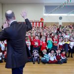 William, Prince of Wales Instagram - Great to be in Wrexham today First up, seeing the work of All Saints School, running their own brilliant Eisteddfodau. Before marking the 90th anniversary year of the Gresford mining disaster with a visit to the poignant memorial Braf bod yn Wrecsam heddiw. Yn gyntaf oll, awn i weld y gwaith mae Ysgol yr Holl Saint wedi bod yn ei wneud i gynnal eu heisteddfodau gwych eu hunain. Yna, byddwn yn nodi 90 mlynedd ers Trychineb Pwll Glo Gresffordd drwy ymweld â’r gofeb.