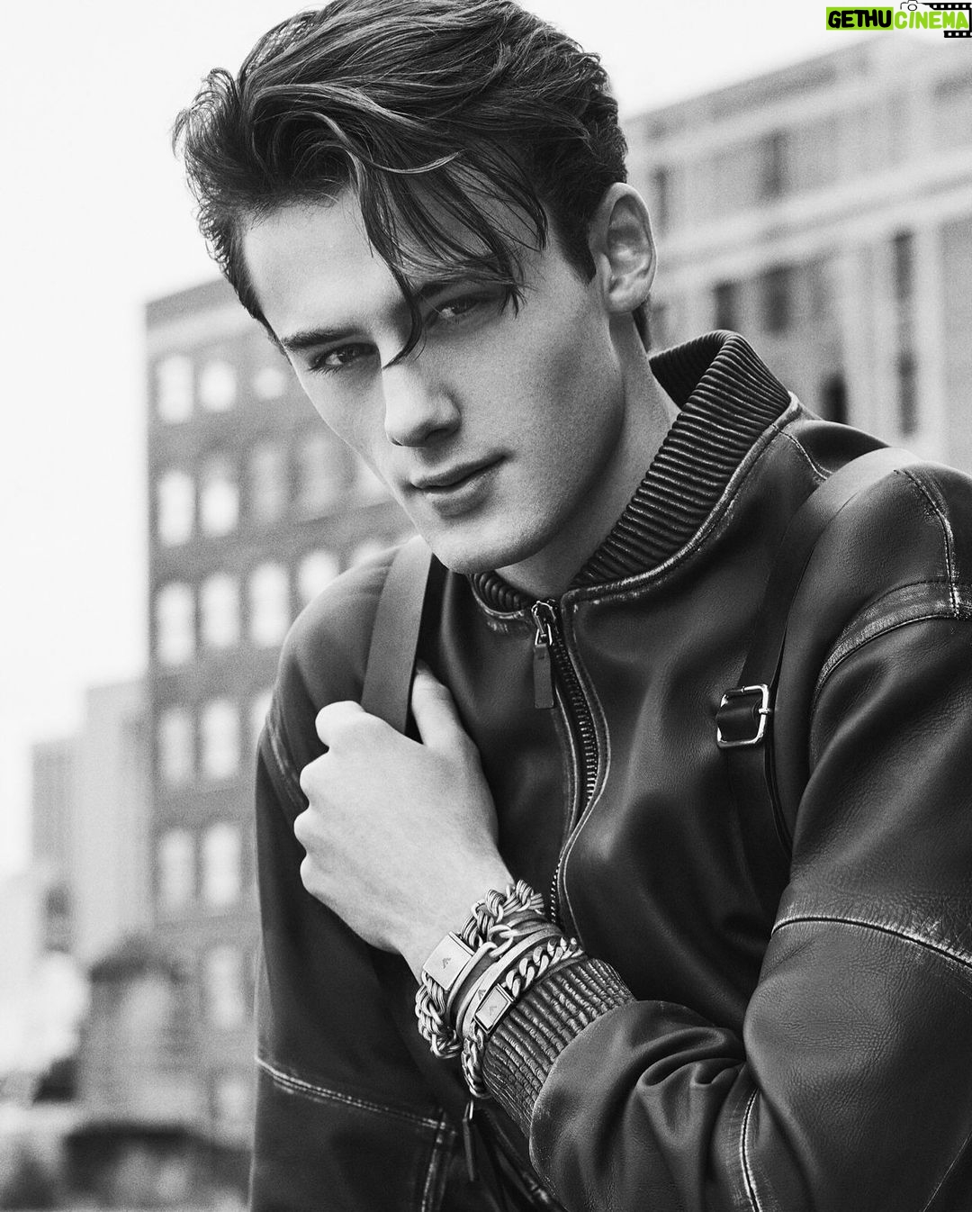 William Franklyn-Miller Instagram - @EmporioArmani #EmporioArmani #EAjewellery Ad