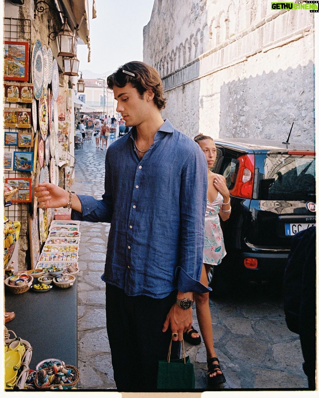 William Franklyn-Miller Instagram - Few film shots from Amalfi by @rileytaylor Amalfi Coast